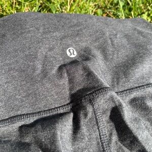 Lululemon Gray High-Rise Leggings